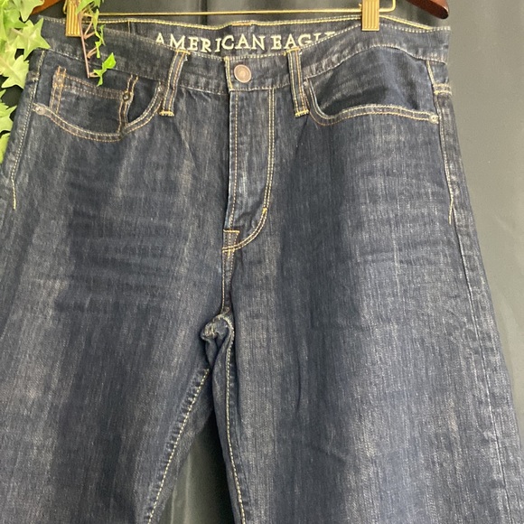American Eagle Outfitters Other - Mens American Eagle 🦅 Dark  Blue Wash  Jeans 33x32